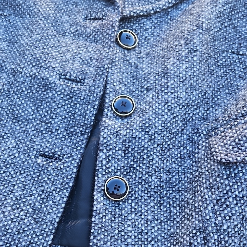 Banana Republic Black and White Textured Jacket - Picture 4 of 8